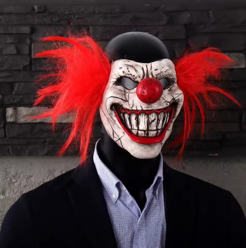 Horror clown mask for - clown,