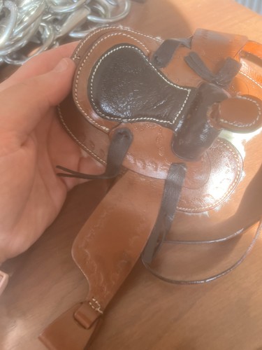 Lemieux toy western saddle - toy,