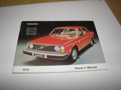 Vintage 1978 volvo 242 244 - volvo, 245
