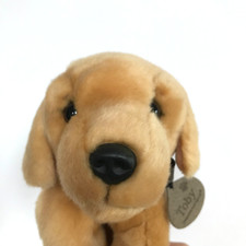 Keel Toys Golden Labrador Laying Puppy Dog Soft Toy Plush 'Toby' Small 26cm