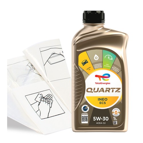 Engine oil topup total quartz - topup,