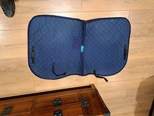 Blue Numnah, pony size.  Washed, ready for use