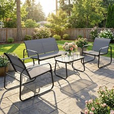 4 Piece Garden Furniture Set