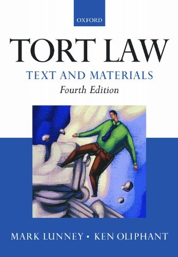 Tort law text - law:,