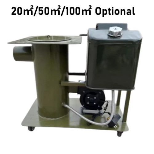 Smokeless indoors waste - smokeless, oil