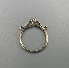 9ct gold half sovereign - half, mount