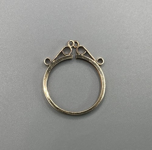 9ct gold half - 9ct,
