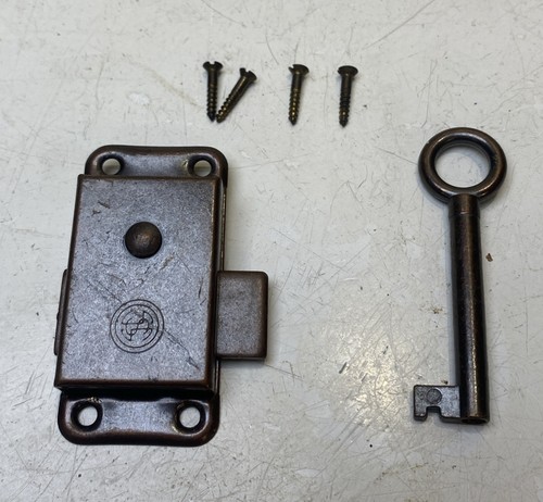 Grandfather clock door - lock, &