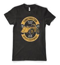 Construction Bulldozer Services Custom Machine Personalised Unisex Adult T Shirt