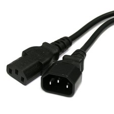 1m Power Extension Cable IEC