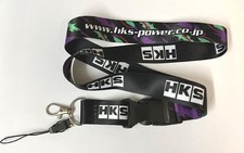 Black HKS Style Lanyard