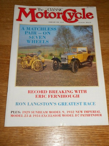 Classic motorcycle magazine - classic,