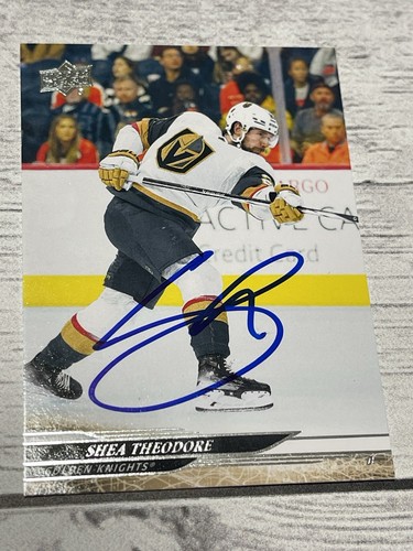 Shea theodore signed card - signed,