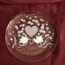 Happy Anniversary Clear 13”