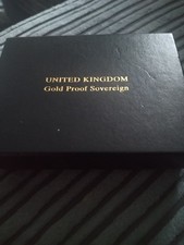A Case for 2 Full Sovereign Coins In A Box In Good Condition