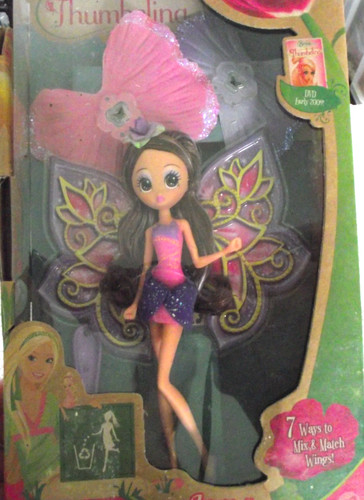 Barbie thumbelina janessa - thumbelina,