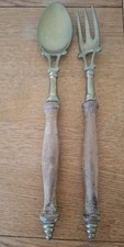 Vintage Brass Cutlery Set