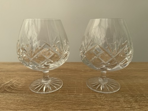 Large crystal cut glass - 2,