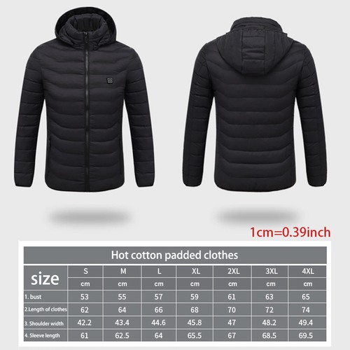 Zip heated jacket - zip,