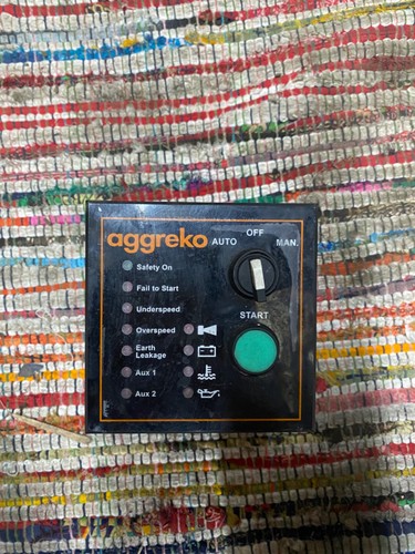 Aggreko p522 remote - aggreko, start