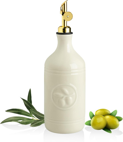 460ml ceramic olive oil - olive,