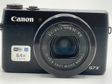 CANON POWERSHOT G7X COMPACT DIGITAL CAMERA - POWER SHOT G7 X - BELOW-AVERAGE