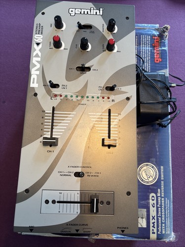 Gemini pmx stereo pre amp - stereo,