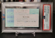 NIRVANA - Ticket Stub - LAST
