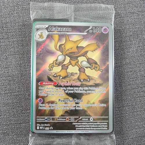 Alakazam sealed promo - 09,