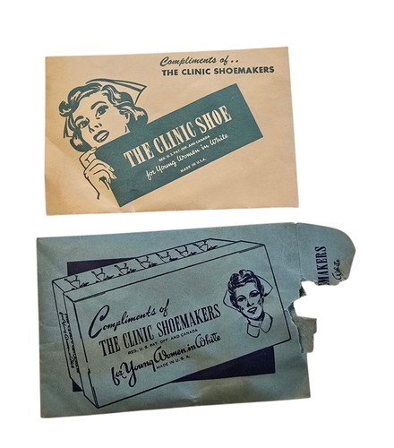 Vintage nursing shoe laces - vintage,