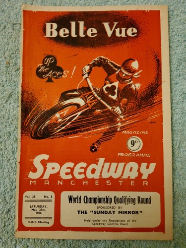 Belle vue speedway 1966 - speedway, 1966.