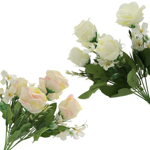 Artificial rose silk flower - silk,
