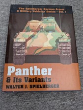 Panther & Its Variants (Spielberger German Armor & Military Vehicles) UK Seller.