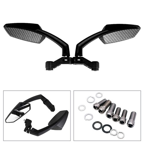 10mm black bike wing rear - 8-10mm,