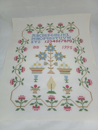 Vintage style sampler - vintage,