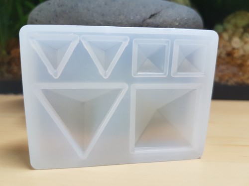 Pyramid silicone resin casting - pyramid,