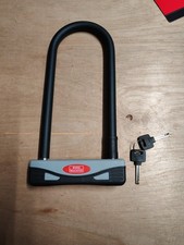 Burg Wachter 1600HB Sold Secure Gold Approved D Lock Bike Lock, 280mm