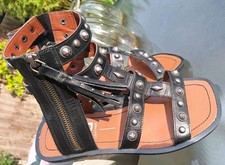 River Island Black LEATHER