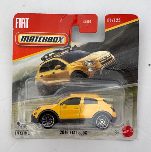 Matchbox 2016 fiat 500x - 2016,