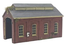 Hornby compatible Scenix Pocketbond EM6102 Resin Engine Shed Building A