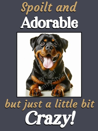 Rottweiler pet dog - , funny