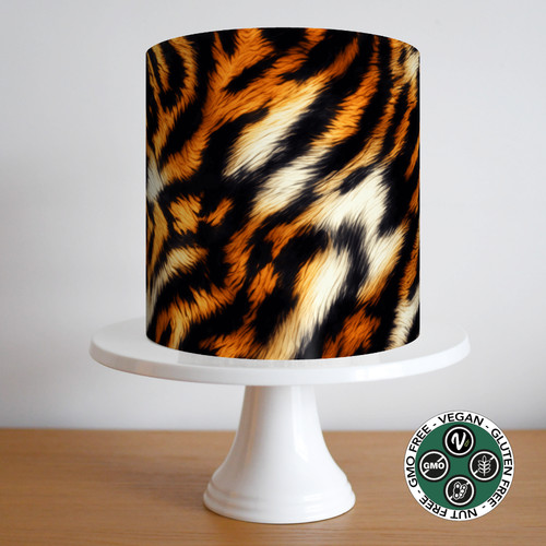 Real tiger skin texture - tiger,