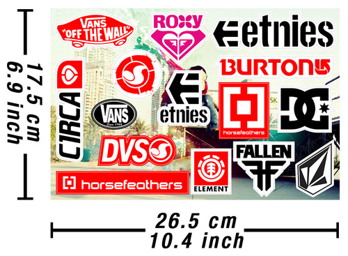 Skate snowboard decal - snowboard, stickers