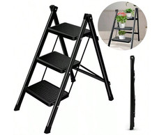Portable step ladder folding - step,