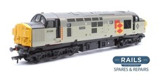 BACHMANN 'OO' GAUGE RAILFREIGHT GREY CLASS 37 'SHAPFELL' #37026 LOCOMOTIVE