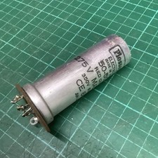 Vintage Plessey Capacitor 50-50uF 275V