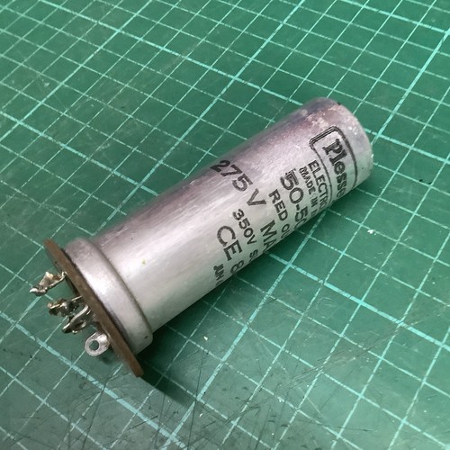 Vintage plessey capacitor - vintage,