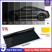20'' X 10FT 5% VLT Black Car