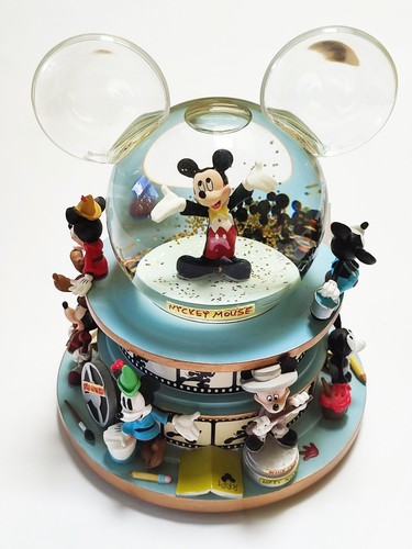 Euro disney ceramic snowglobe - euro,