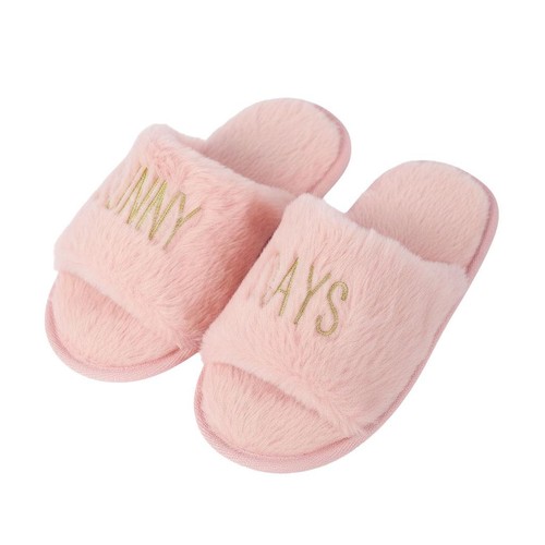 A2z womens fluffy pink open - fluffy,